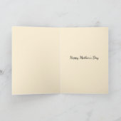 Vintage Flamingo Moederdagkaart Kaart (Binnen)