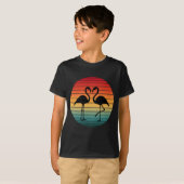 vintage flamingo t-shirt (Voorkant volledig)