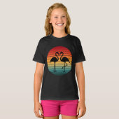 vintage flamingo t-shirt (Voorkant volledig)