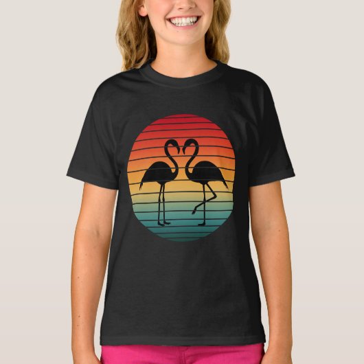 vintage flamingo t-shirt (Voorkant)