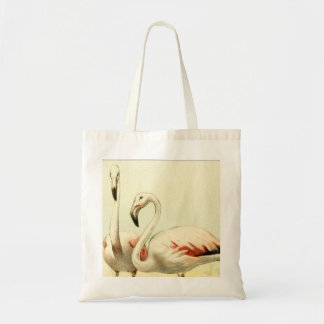 Vintage Flamingo Tote Bag