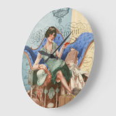 Vintage Flapper Girl in Paris Grote Klok (Hoek)