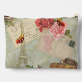 Vintage Flapper Meisje 1920s in Parijs Etui (Achterkant)