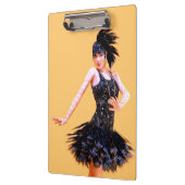 Vintage Flapperdansen Klembord (Links)
