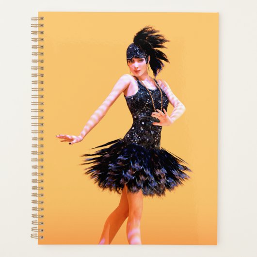 Vintage Flapperdansen Planner (Voorkant)