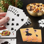 Vintage Flapperdansen Speelkaarten (Insitu)