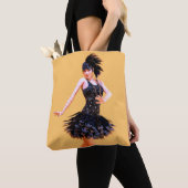 Vintage Flapperdansen Tote Bag (Dichtbij)