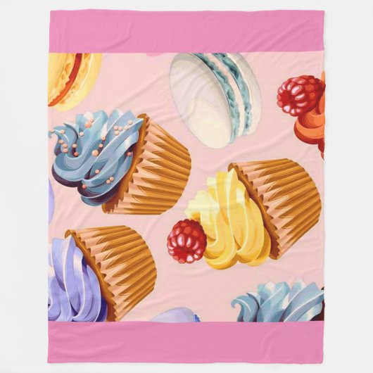 Vintage Fleece Deken (Voorkant)