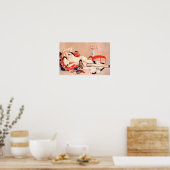 Vintage Fleurs du Mal door Vargas Poster (Keuken)