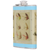 "Vintage Flies Fisherman" Heupfles (Links)