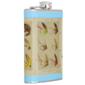 "Vintage Flies Fisherman" Heupfles (Rechts)