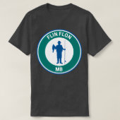 Vintage Flin Flon Manitoba T-shirt (Design voorkant)