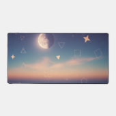 Vintage Floating Moon Bureaumat (Voorkant)