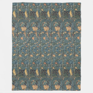 Vintage Flora Morris Edward Burne-Jones Fleece Deken