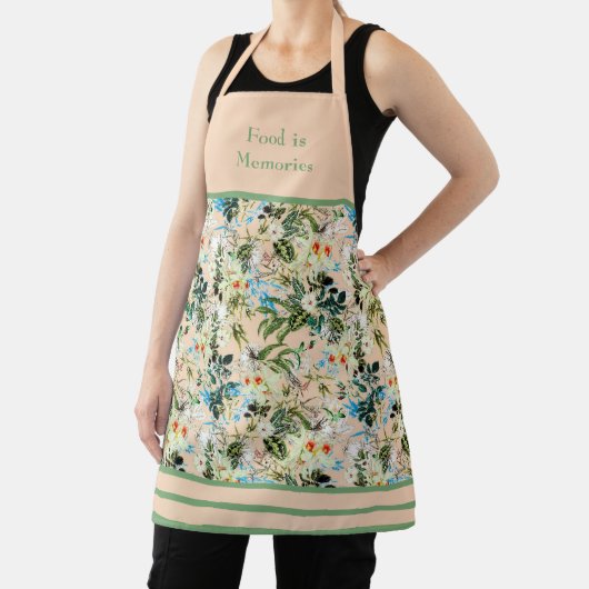 Vintage Floral Apron Schort (Insitu)