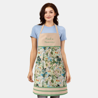 Vintage Floral Apron Schort
