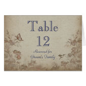 Vintage Floral Beige (Voorkant Horizontaal)