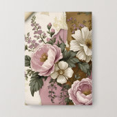 Vintage Floral - Button (Voorkant)