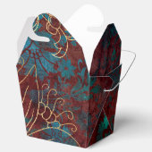 Vintage Floral Damask Bedankdoosjes (Geopend)