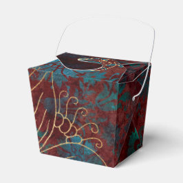 Vintage Floral Damask Bedankdoosjes