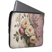 Vintage Floral - Electronics Bag  Laptop Sleeve (Voorkant Rechts)
