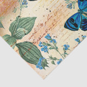 Vintage Floral Ephemera Tissuepapier (Detail)