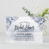 Vintage Floral Fairytale Misty Lake Vrijgezellenfe Kaart (Staand voorkant)