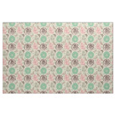 Vintage Floral Garden Pattern Stof (Fat Quarter)