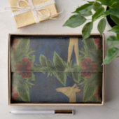 Vintage Floral Giraffe Tissuepapier (Geschenk)