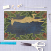 Vintage Floral Giraffe Tissuepapier (Craft)