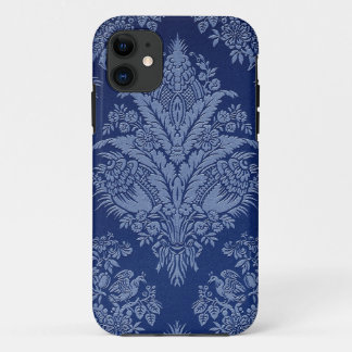 Vintage Floral in de schaduw van blauw Case-Mate iPhone Case