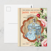 Vintage Floral Jane Collage Briefkaart (Voorkant / Achterkant)
