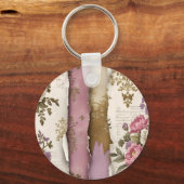 Vintage Floral - Keychain (Voorkant)