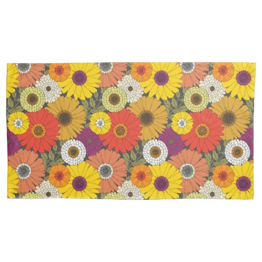 vintage floral kussensloop (Voorkant-Links)