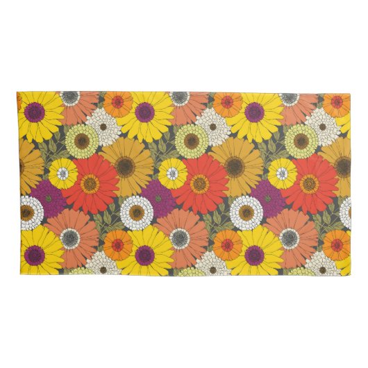 vintage floral kussensloop (Achterkant-Rechts)