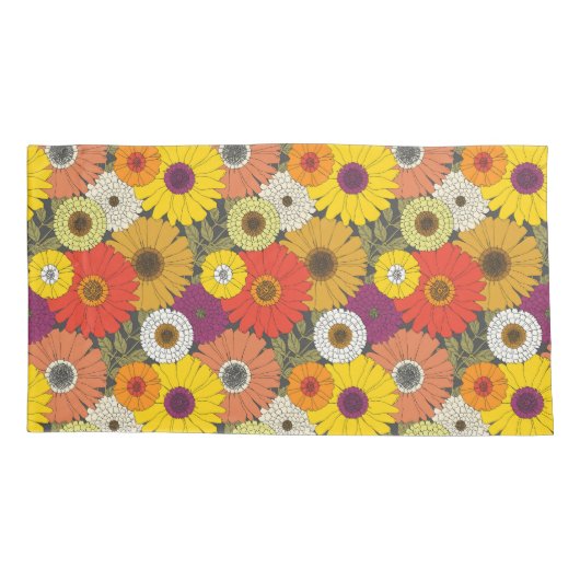 vintage floral kussensloop (Achterkant-Links)