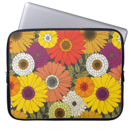 vintage floral laptop sleeve