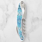 Vintage Floral Oriental Kurkentrekker (Achterkant)