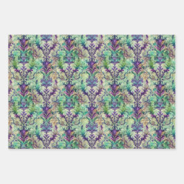 Vintage Floral Pattern for Furniture Decoupage Inpakpapier Vel