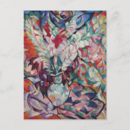 Vintage Floral Pattern Gladiolus Briefkaart