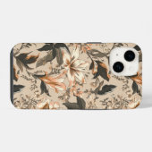 Vintage Floral Pattern iPhone 14 Hoesje (Achterkant horizontaal)