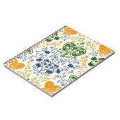 Vintage Floral Pattern Notebook Notitieboek (Linkerzijde)