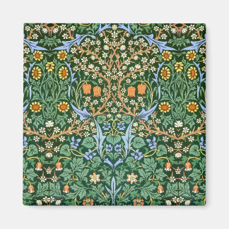 Vintage Floral Pattern William Morris Magneet