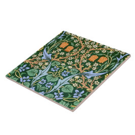 Vintage Floral Pattern William Morris Tegeltje