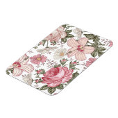Vintage Floral Pattern with Roses Magneet (Linkerzijde)