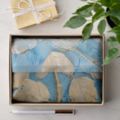 Vintage Floral Rustic Texture Franse ontkoppeling Tissuepapier (Geschenk)