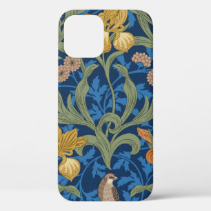 Vintage floral seamless pattern with oranje iris a Case-Mate iPhone case