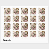 Vintage Floral - Stickers  (Vel)