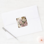 Vintage Floral - Stickers  (Envelop)