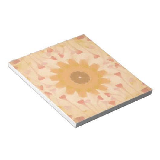 Vintage Floral Symphony Notitieblok (Schuin)